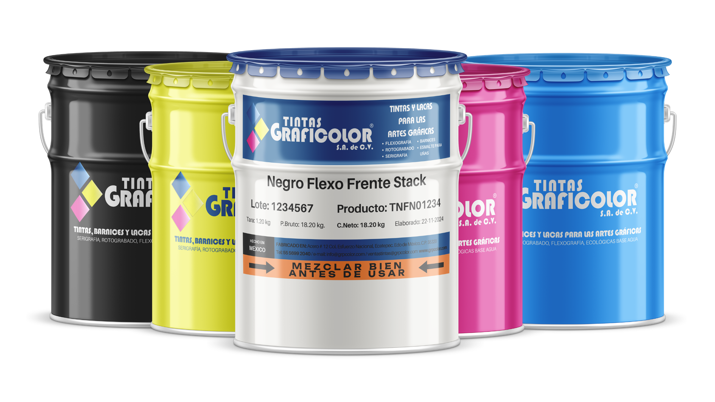 Cubetas de tinta Grafi Color